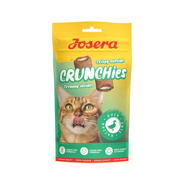 JOSERA Crunchies with Duck skanėstai katėms su antiena, 60 g