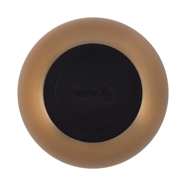 DISTRICT 70 ROYAL metalinis dubenėlis katėms 12 cm., aukso paveikslėlis