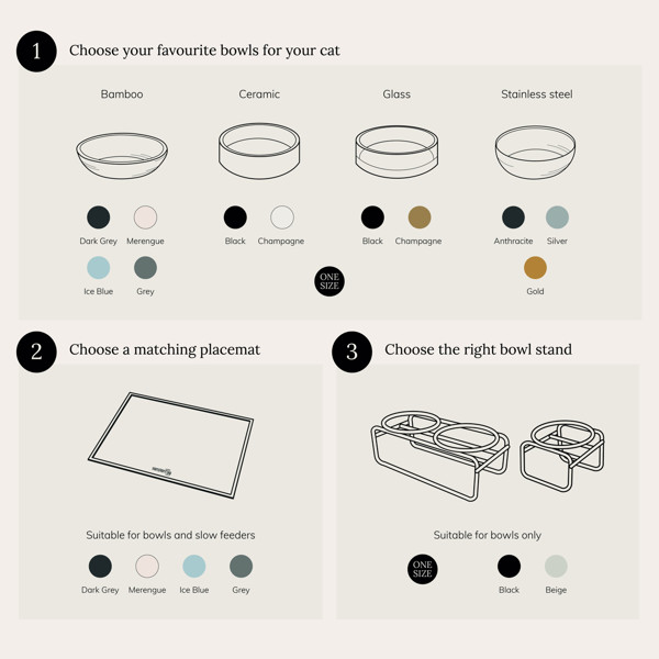 DISTRICT 70 ROYAL metalinis dubenėlis katėms 12 cm., aukso