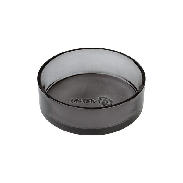 DISTRICT 70 DAWN stiklinis dubenėlis katėms 12 cm., juoda