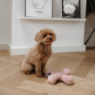 DISTRICT 70 ZIGGY žaislas šunims 20 x 20 cm., rausvas