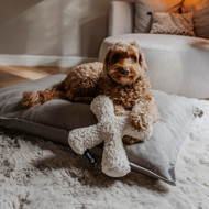 DISTRICT 70 ZIGGY žaislas šunims 20 x 20 cm., rausvas