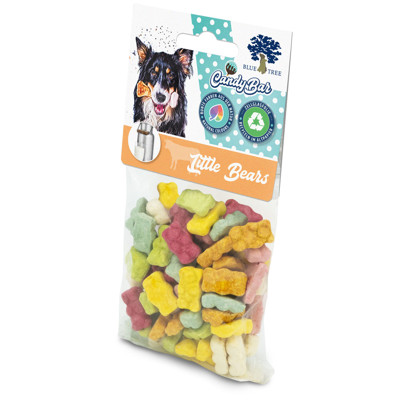 BLUE TREE Little bears natūralus, sveikas skanėstas šunims su kalciu 80 g
