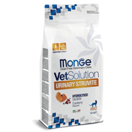 MONGE VetSolution Urinary Struvite sausas pašaras katėms, 400 g