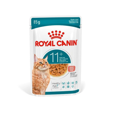 ROYAL CANIN FHN C Ageing 11+ Gravy guliašas katėms, 12 x85g