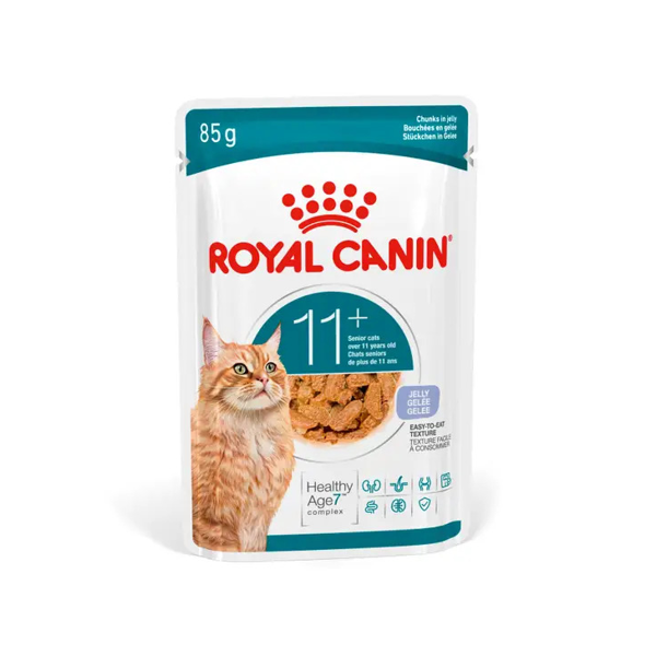 ROYAL CANIN FHN C Ageing 11+ Jelly konservai drebučiuose katėms nuo 11 m., 12x85 g
