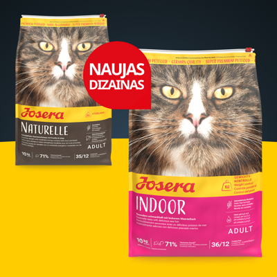 JOSERA Indoor sausas pašaras katėms, 10 kg