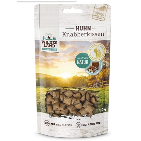 Akc. Wildes Land Nibble Cushion Cat 50 g