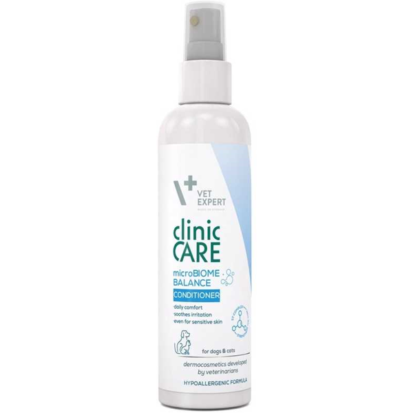 VETEXPERT Microbiome balance Clinic Care kondicionierius šunims ir katėms, 150ml
