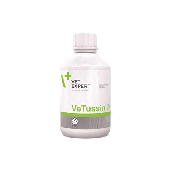 VETEXPERT Vetussin pašaro papildas šunims ir katėms, kvepavimo takams 100ml