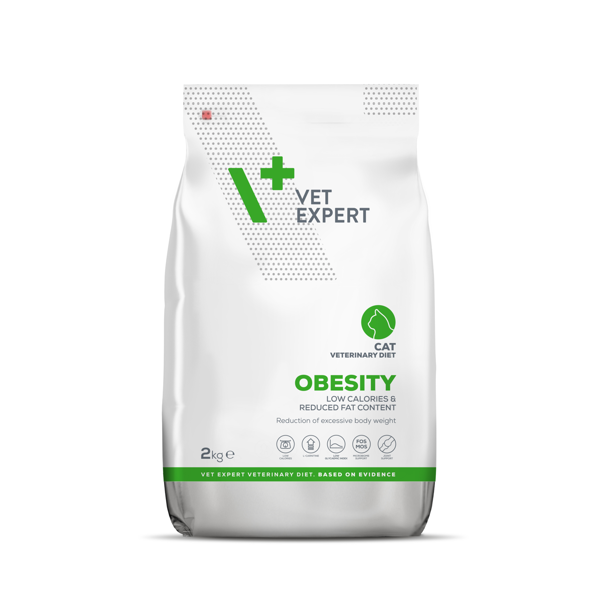 VETEXPERT Veterinary Diet Obesity dietinis sausas pašaras katėms, 2kg