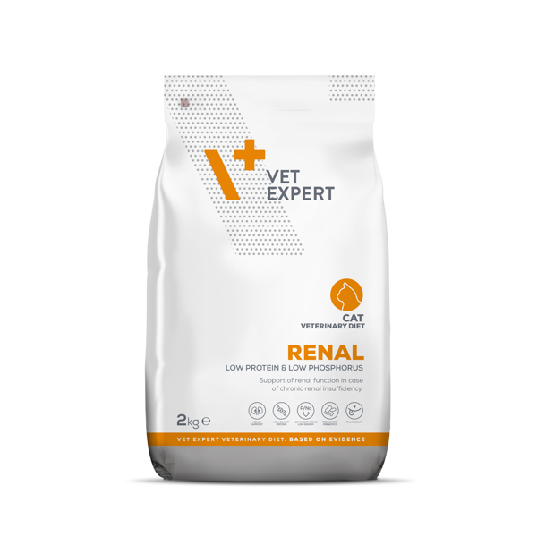 VETEXPERT Veterinary Diet Renal dietinis sausas pašaras katėms, 2kg
