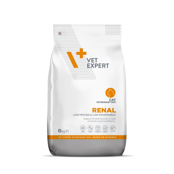 VETEXPERT Veterinary Diet Renal dietinis sausas pašaras katėms, 6kg