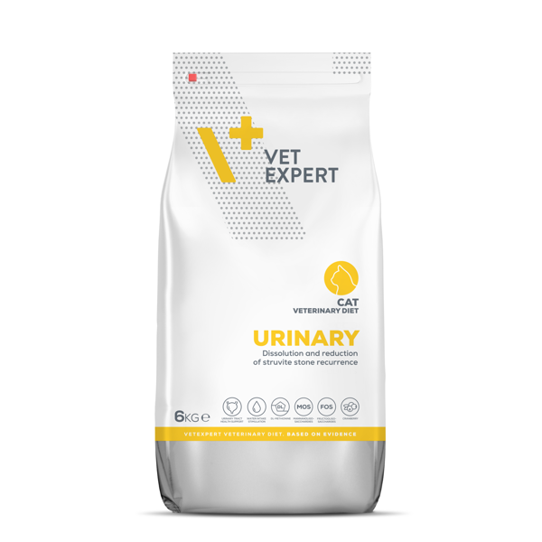 VETEXPERT Veterinary Diet Urinary dietinis sausas pašaras katėms, 6 kg