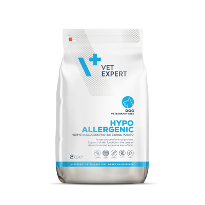 VETEXPERT Veterinary Diet Hypoallergenic Insect dietinis sausas pašaras šunims, 2 kg