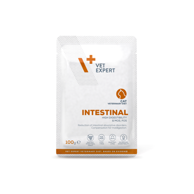 VETEXPERT Veterinary Diet Intestinal dietinis pašaras katėms, 100g paveikslėlis