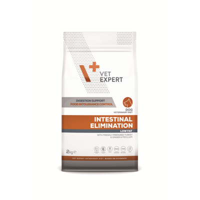 VETEXPERT Veterinary Diet Intestinal elimination dietinis sausas pašaras šunims, 2 kg