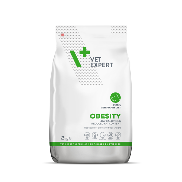 VETEXPERT Veterinary Diet Obesity dietinis sausas pašaras šunims, 2kg