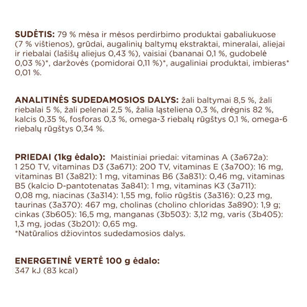 CLUB 4 PAWS Premium konservuotas pašaras su vištiena drebučiuose suaugusioms katėms, 85g