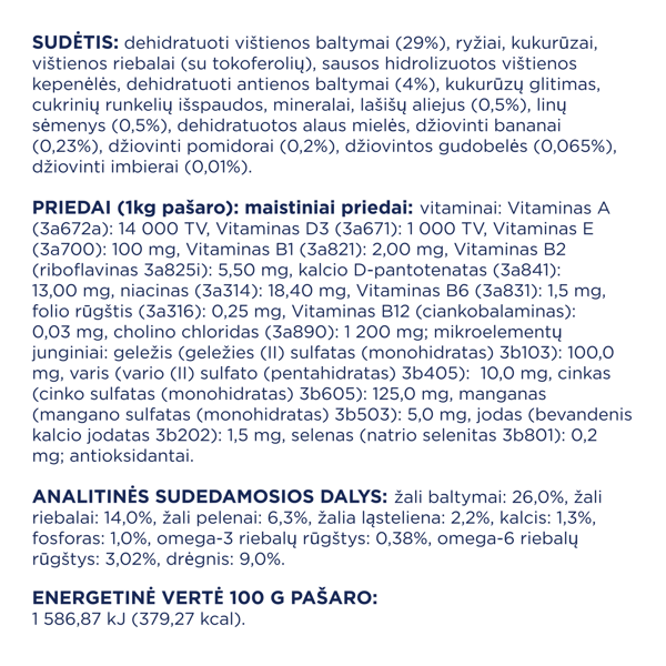 CLUB 4 PAWS Premium visavertis sausas pašaras mažų veislių suaugusiems šunims su antiena, 14 kg