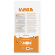 IAMS sausas maistas mažų ir vidutinių veislių šunims su vištiena, 12 kg