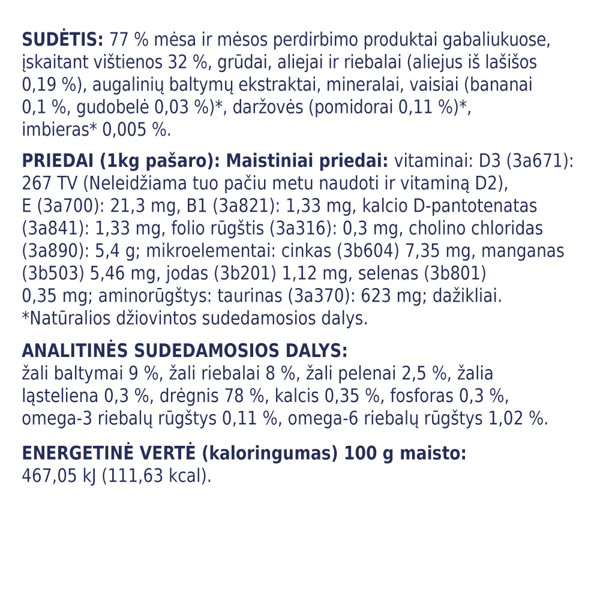 CLUB 4 PAWS Premium konservuotas pašaras su vištiena padaže kačiukams, 80 g
