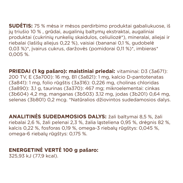 CLUB 4 PAWS Premium konservuotas pašaras su triušiena drebučiuose sterilizuotoms katėms, 80 g