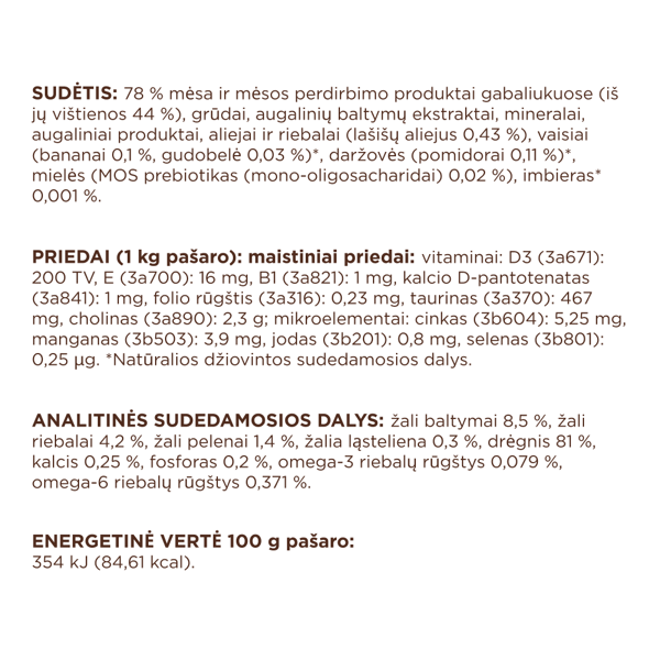 CLUB 4 PAWS Premium konservuotas pašaras suaugusioms katėms turinčioms jautrų virškinimą, 80 g