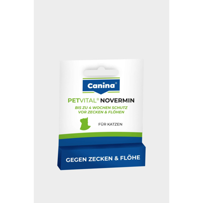 CANINA Petvital Novermin lašai nuo parazitų katėms 2 ml