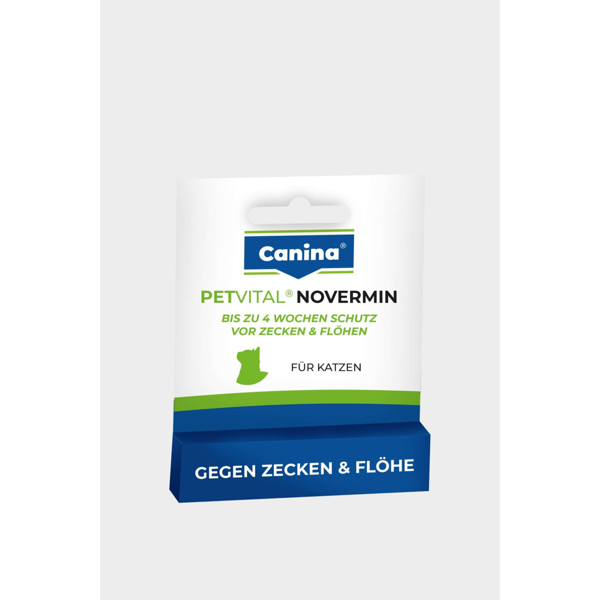 CANINA Petvital Novermin lašai nuo parazitų katėms 2 ml