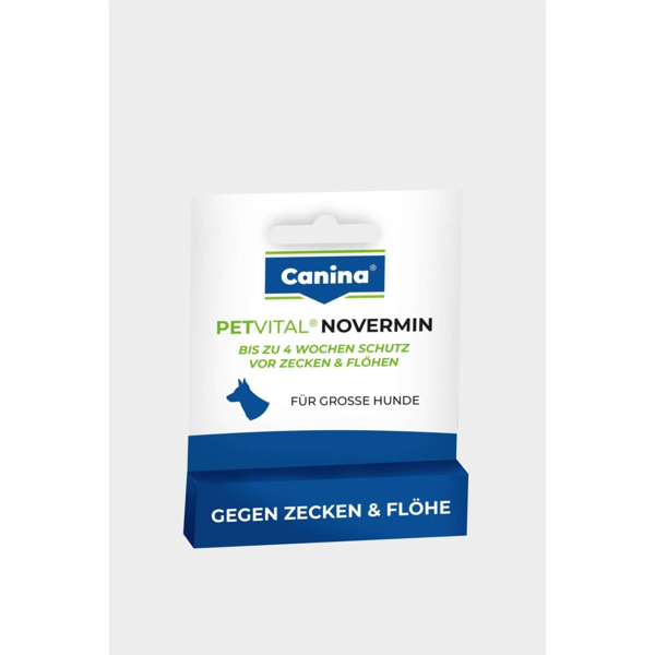 CANINA Petvital Novermin lašai nuo parazitų šunims nuo 15 kg svorio, 4 ml