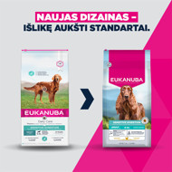 EUKANUBA Special  Care Sensitive Digestion sausas pašaras šunims su vištiena, AB, 12 kg