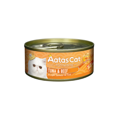 AATAS Cat Tantalizing Tuna&Beef konservai katėms su tunu ir jautiena, 80 g