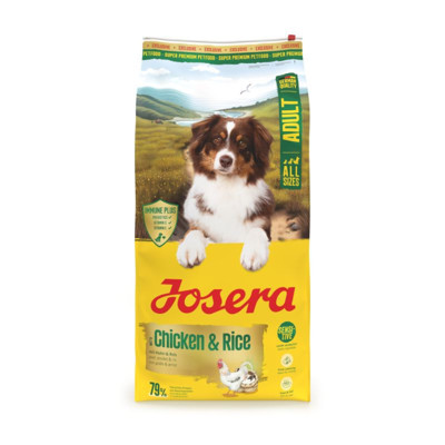 JOSERA POULTRY MENU sausas maistas suaugusiems šunims su paukštiena, 12,5 kg