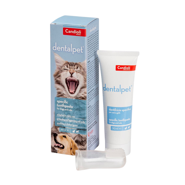 CANDIOLI DentalPet dantų pasta šunims ir katėms, 50 ml