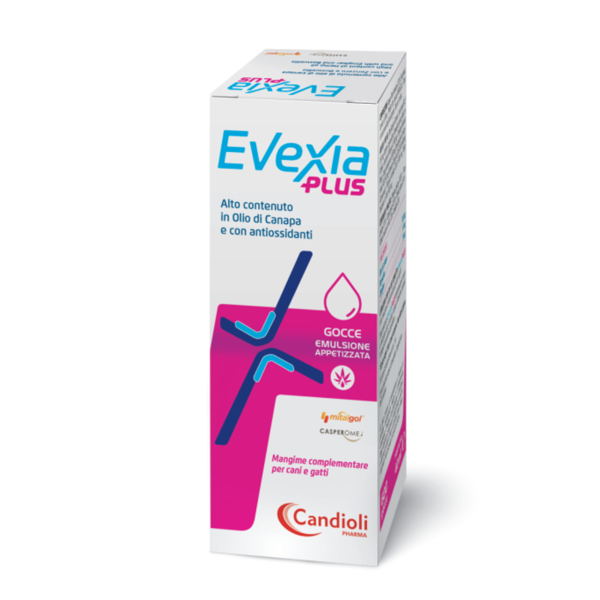 CANDIOLI Evexia plus skausmo malšinimo lašai šunims ir katėms, 40 ml