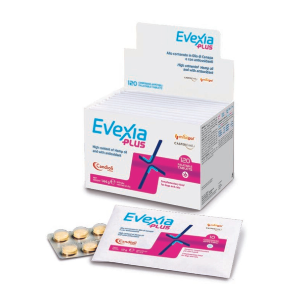 CANDIOLI Evexia Plus tabletės šunims ir katėms, N10