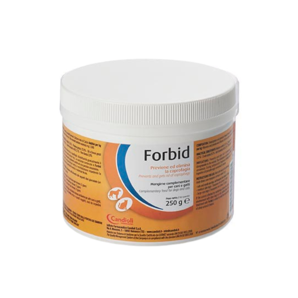 CANDIOLI Forbid papildai esant koprofagijai šunims ir katėms, 250 g