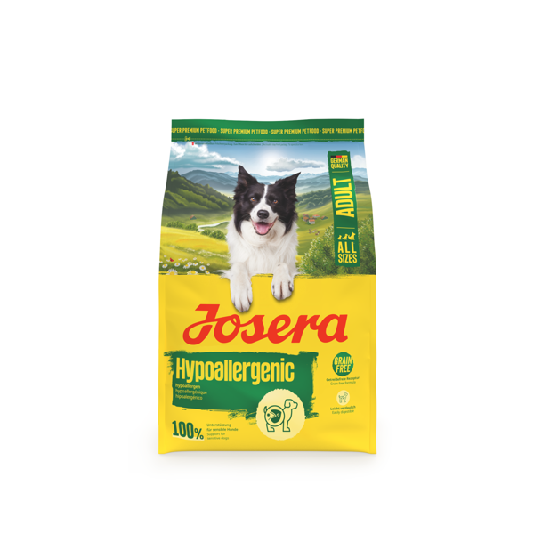 JOSERA Hypoallergenic begrūdis sausas jautriems pašaras šunims su vabzdžiais, 3 kg