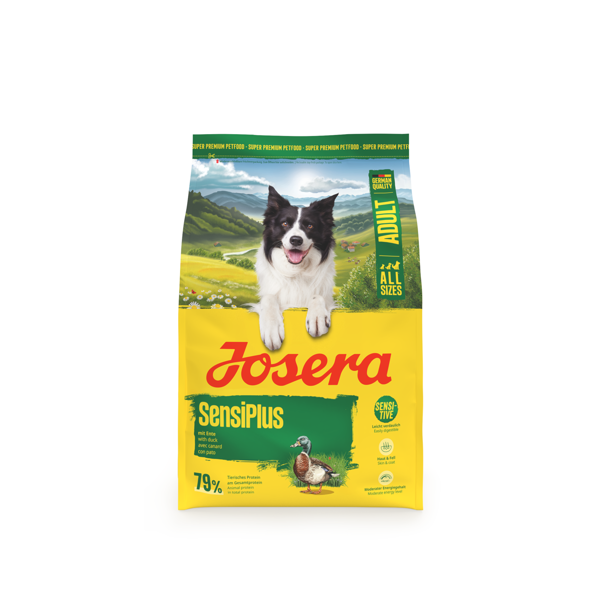 JOSERA SensiPlus sausas pašaras jautriems šunims su antiena, 3 kg