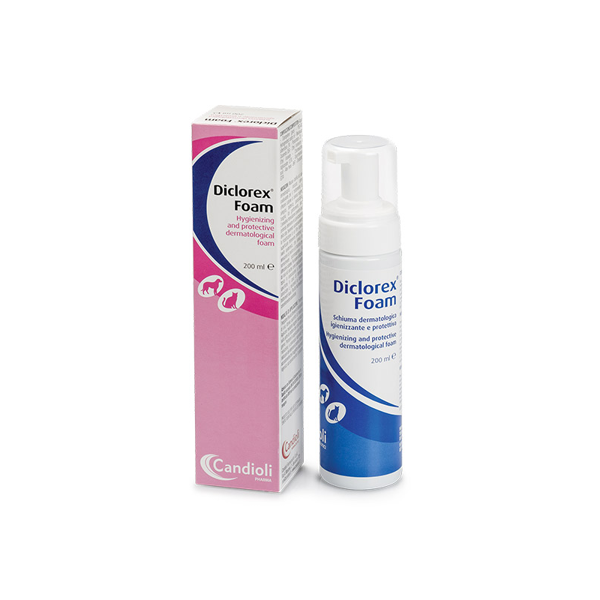 CANDIOLI Diclorex Foam gyjimą skatinančios putos odai 200ml