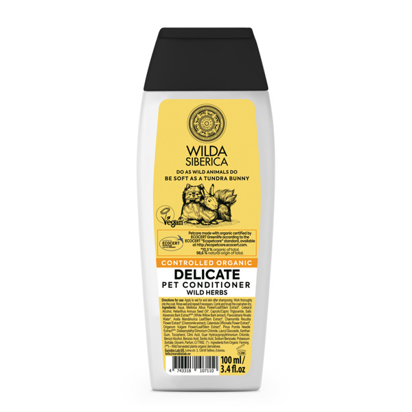 Akc.Wilda Siberica Delicate Pet kondicionierius, 100 ml