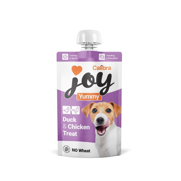 CALIBRA Joy Dog Yummy Duck & Chicken Treat skanėstas šunims su antiena ir vištiena, 100 g