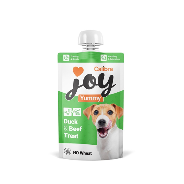 Akc. CALIBRA Joy Dog Yummy Duck & Beef Treat, 100 g