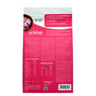 SCHESIR  Monoprotein Formula Sterilized chicken  sausas maistas steril. katėms su vištiena, 1,5kg