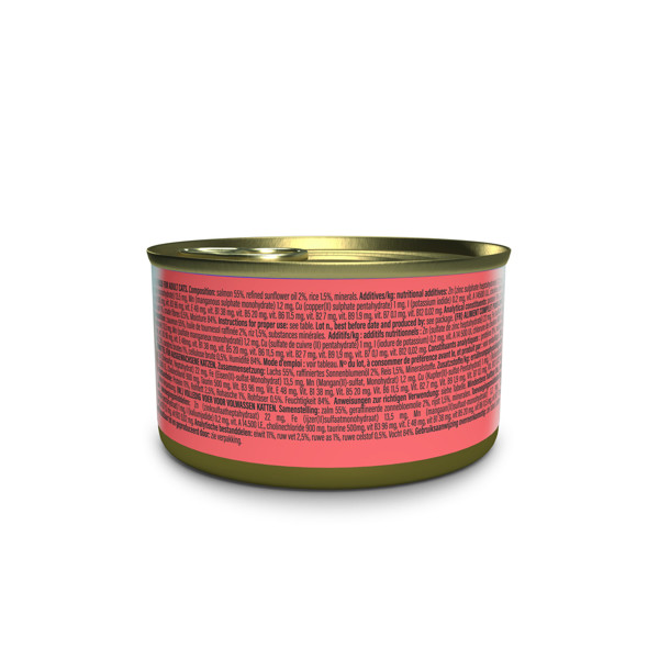 SCHESIR Complete Nutrition Salmon sriuba katėms su lašiša, 85g