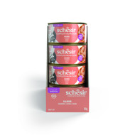 SCHESIR Complete Nutrition Salmon sriuba katėms su lašiša, 85g