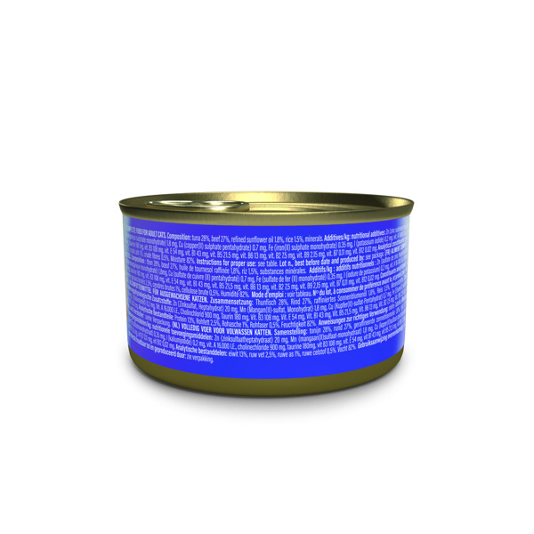 SCHESIR Complete Nutrition Tuna and beef sriuba katėms su tunu ir jautiena, 85g