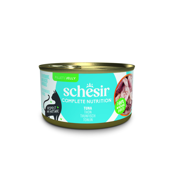 SCHESIR Complete Nutrition Tuna konservai katėms su tunu, 85g