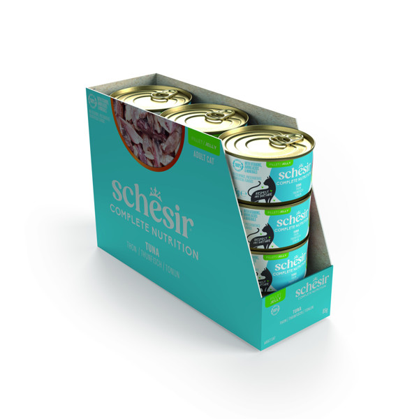 SCHESIR Complete Nutrition Tuna konservai katėms su tunu, 85g